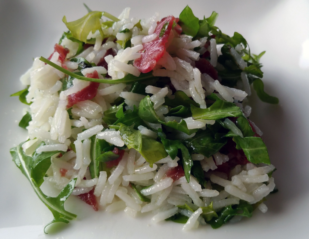 Risotto Rucola Bresaola E Pomodorini Dr Salvatore Ercolano